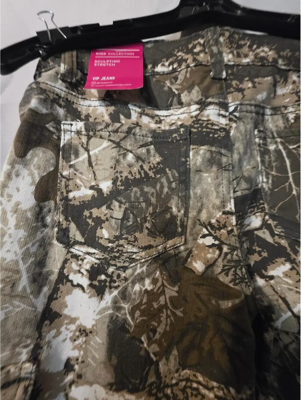 V.I.P. Teen Size 16 Camouflage Cargo Pants